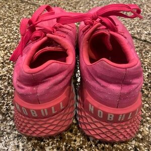 No Bull hot pink shoes